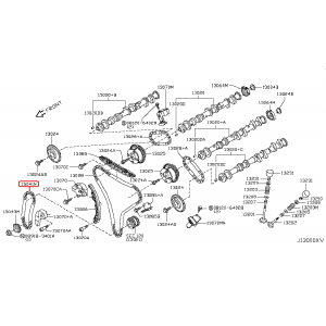 Chain balancer (oil pump) OE for Nissan GT-R R35 3.8L VR38DETT