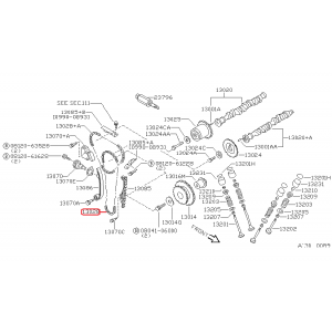 Chaîne de distribution OE Nissan 200SX / Sentra SR20DE