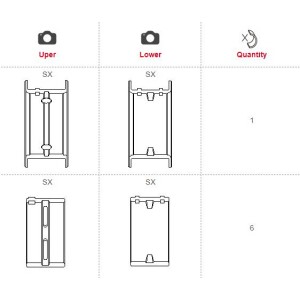 Set de rulmenți principali pentru arborele cotit King Racing Polymer pentru BMW M3 E36 E46 M20 M50 M52 M52 M54 S50 S54 set