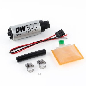 Pompă de combustibil în rezervor DeatschWerks DW300 (340lph) kit de montare universal 9-1000