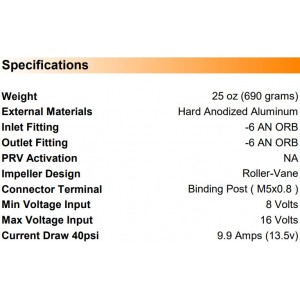 External fuel pump DW250iL DeatschWerks (250lph) universal mounting kit