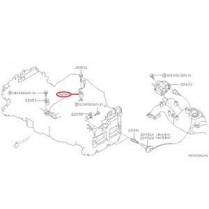 Klopsensor OE voor Subaru Impreza GT 99-00 / Forester SF Turbo