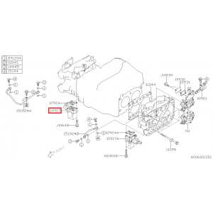 Cam Timing Oil Control Valve OE AVCS for Subaru Impreza STI 08-14 / WRX STI 14- right