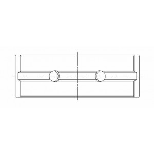 Комплект основни лагери на коляновия вал ACL Race за Ford Focus RS MK2 ST225 Mustang 2.3L Mazda 3 MPS set