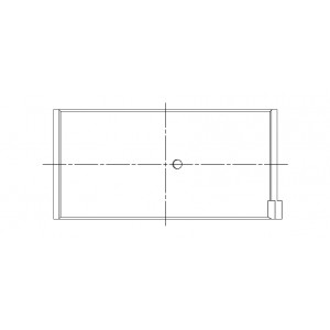 Koblingsstanglager King for Mitsubishi 4G32 4G61 4G35 4G37 4G62 4G64-sett