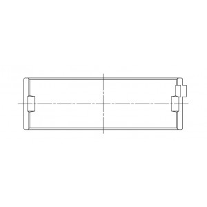 Jeu de Roulement de Vilebrequin Principal King pour Mazda 323 Protege Miata MX-3 MX-5 BP B6 set