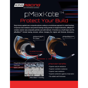 Connecting rod bearings King Racing Polymer for BMW N63B40 N63B44 S63B44 M5 F10 F90 2011+ set