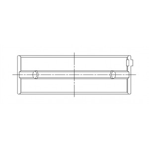 Jeu de roulements principaux de vilebrequin ACL Race Calico pour Honda Civic/Integra/Accord B16 B17 B18 B20 K20 K24