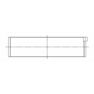 Jeu de roulements de bielles ACL Race pour Porsche 911 930 M64 3.6L