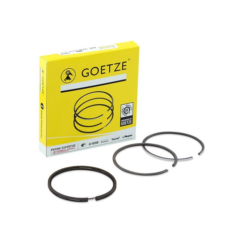 Jeu de segments de piston Goetze pour Dacia Nissan Renault 1.5DCi K9K STD X1