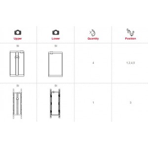 Kolbenschmidt hovedveivaksel lagersett for BMW N20B20 N26B20