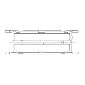 ACL-lagersett for hovedveivaksel for BMW N63B40 N63B44 S63B44 2009+