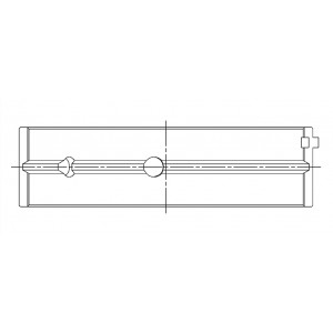 Főtengelycsapágy készlet ACL futam Alfa Fiat Saab Opel V6 2.8L 3.0L 3.2L 3.6L JTS készlethez