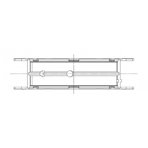 Huvud vevaxellager ACL Race för Alfa Fiat Saab Opel V6 2.8L 3.0L 3.2L 3.6L JTS set