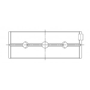 Conjunto de rolamentos da cambota principal ACL Race para Lancia HF Integrale 2.0L