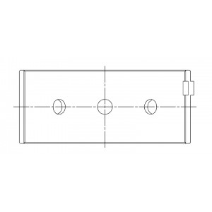 Conjunto de rolamentos da cambota principal ACL Race para Lancia HF Integrale 2.0L